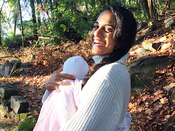 Agata Conceicao from Portugal celebrates her new born daughter's birth by enrolling in the Naturopathy online course she has been dreaming about for years.